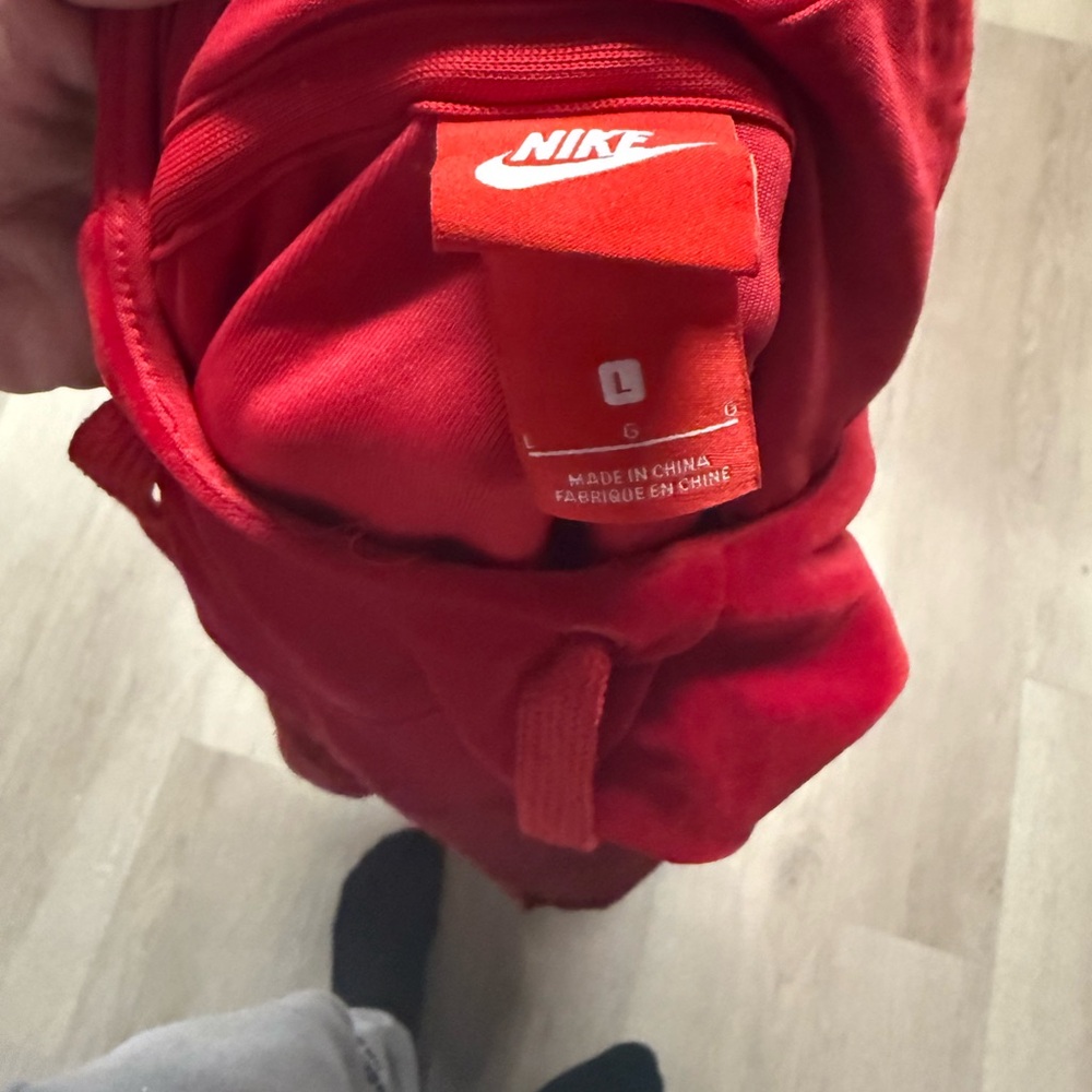 Nike Red velvet tracksuit jacket size large